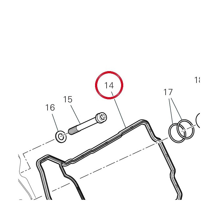 Joint 78811622B — réf. 78811622B | Ducati Store