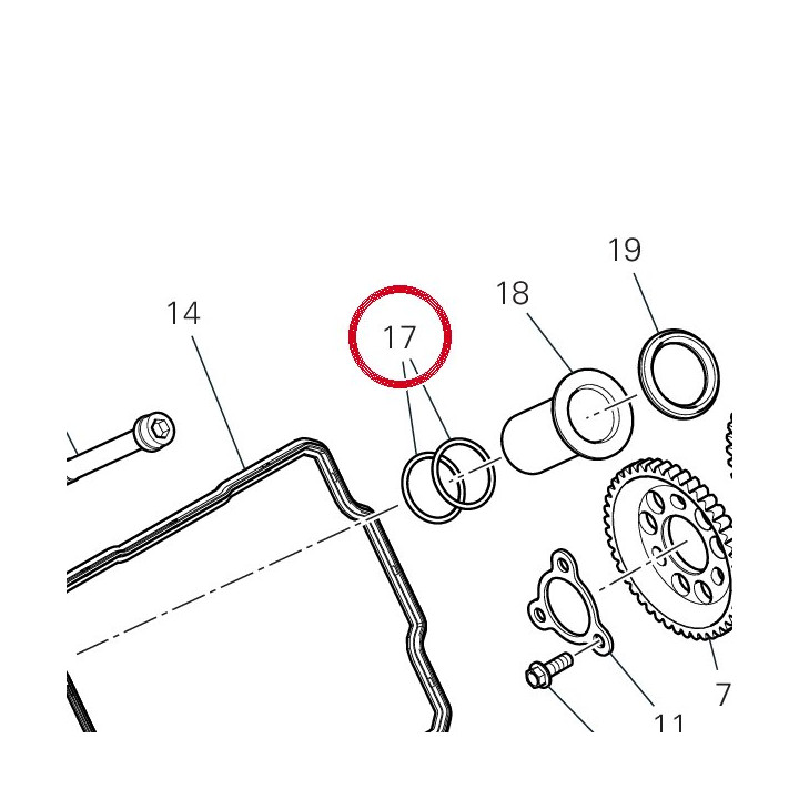 Joint torique 88650741A — réf. 88650741A | Ducati Store