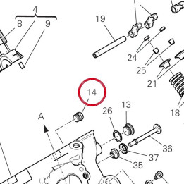Bouchon fileté 77913611A — réf. 77913611A | Ducati Store
