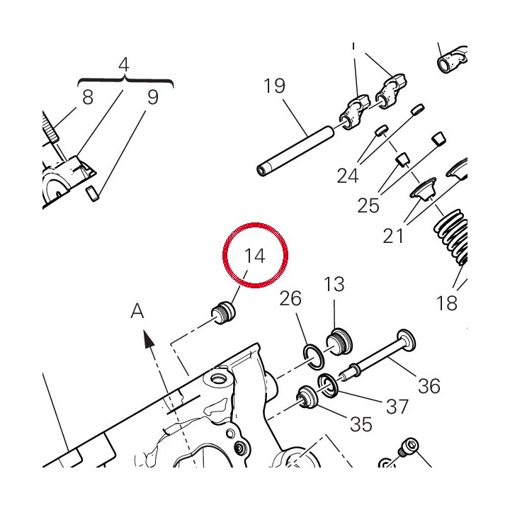 Bouchon fileté 77913611A — réf. 77913611A | Ducati Store