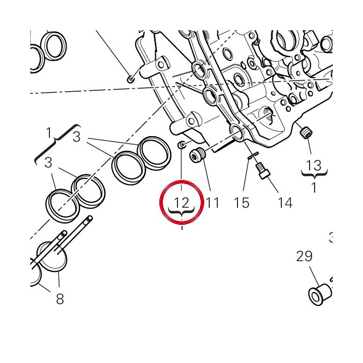Goupille 86010151A — réf. 86010151A | Ducati Store