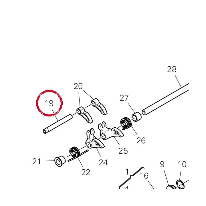 Axe culbuteur ouverture — réf. 82115561A | Ducati Store