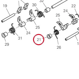 Entretoise 7131C231A — réf. 7131C231A | Ducati Store