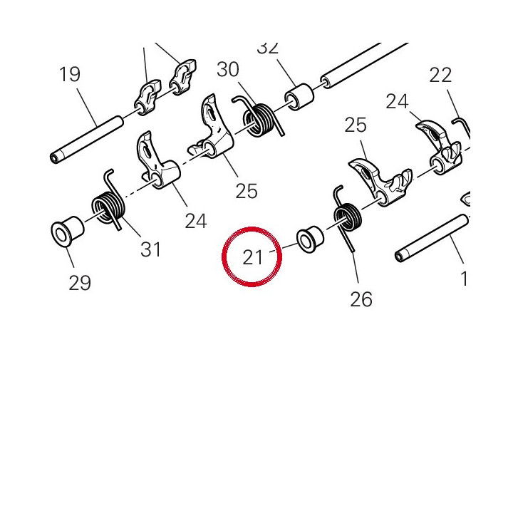 Entretoise 7131C231A — réf. 7131C231A | Ducati Store