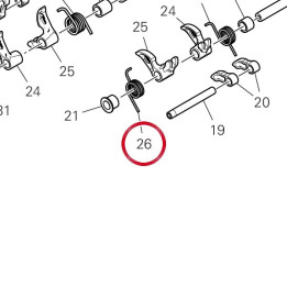 Ressort retour soupape — réf. 79916101C | Ducati Store