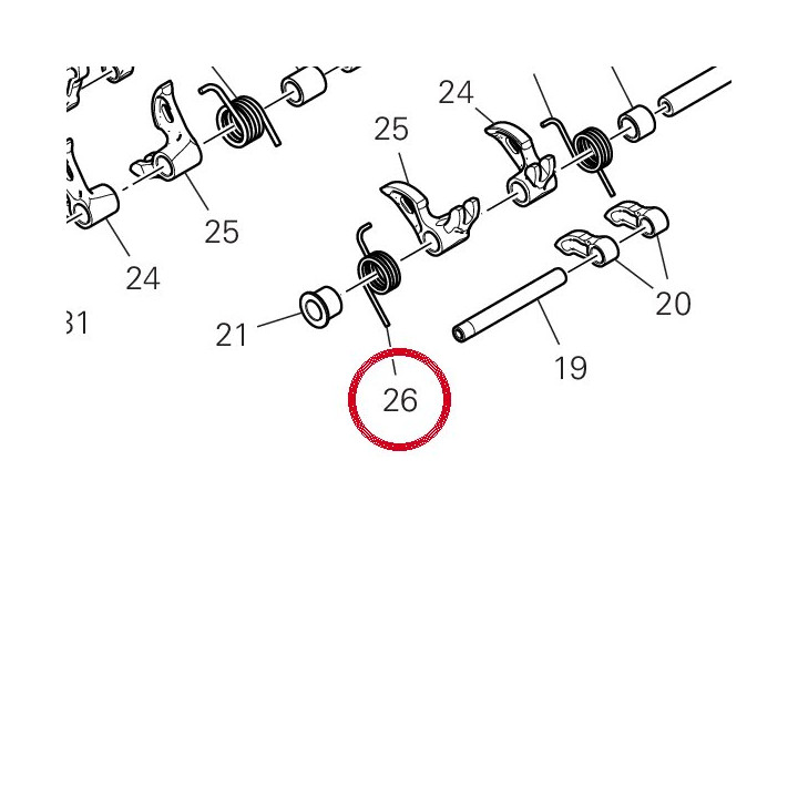 Ressort retour soupape — réf. 79916101C | Ducati Store