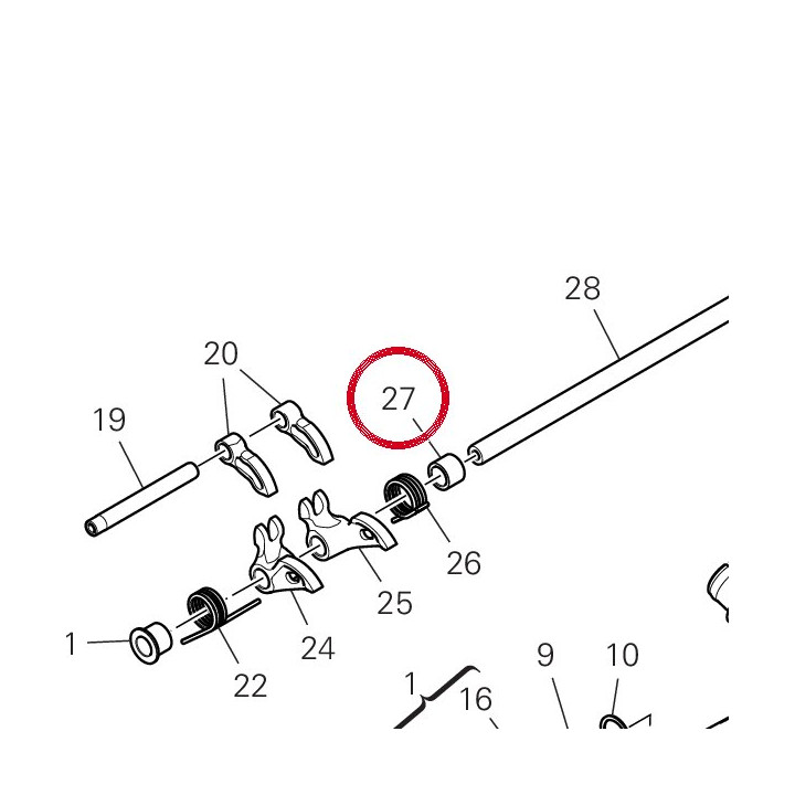 Entretoise 7131C211A — réf. 7131C211A | Ducati Store