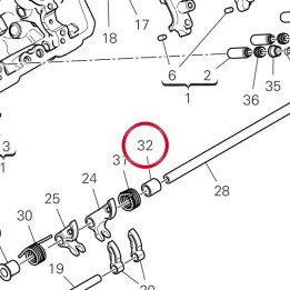 Entretoise 7131C221A — réf. 7131C221A | Ducati Store
