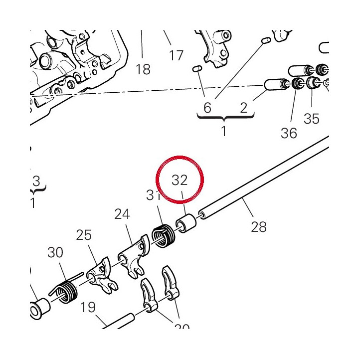 Entretoise 7131C221A — réf. 7131C221A | Ducati Store