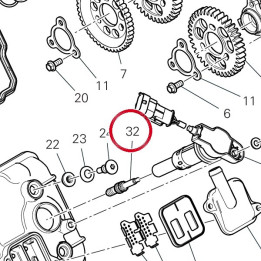Bougie 67040511A — réf. 67040511A | Ducati Store