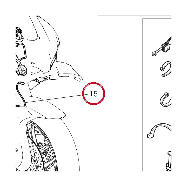 Câblage clignotants — réf. 5101P581A | Ducati Store