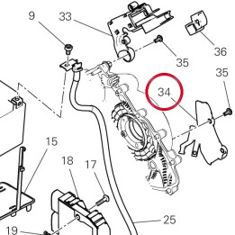Support câblage 8291S551A — réf. 8291S551A | Ducati Store