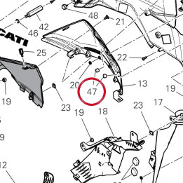 Tampon 86612211A — réf. 86612211A | Ducati Store