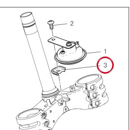 Entretoise 71316061AA — réf. 71316061AA | Ducati Store