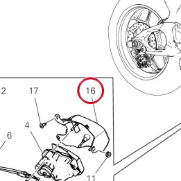 Support moteur soupape — réf. 8291Q161A | Ducati Store