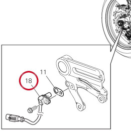 Capteur vitesse 55219411D — réf. 55219411D | Ducati Store