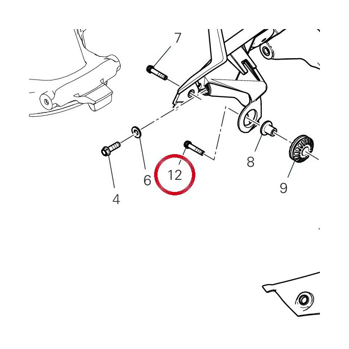 Vis 77156448B — réf. 77156448B | Ducati Store
