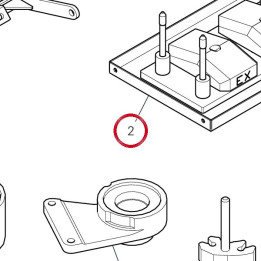 Base pour le montage — réf. 887133004 | Ducati Store
