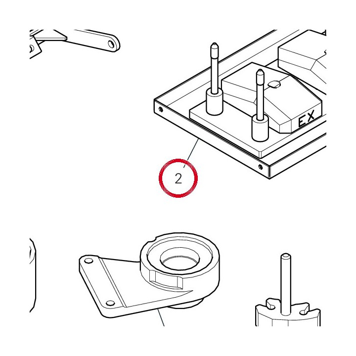 Base pour le montage — réf. 887133004 | Ducati Store