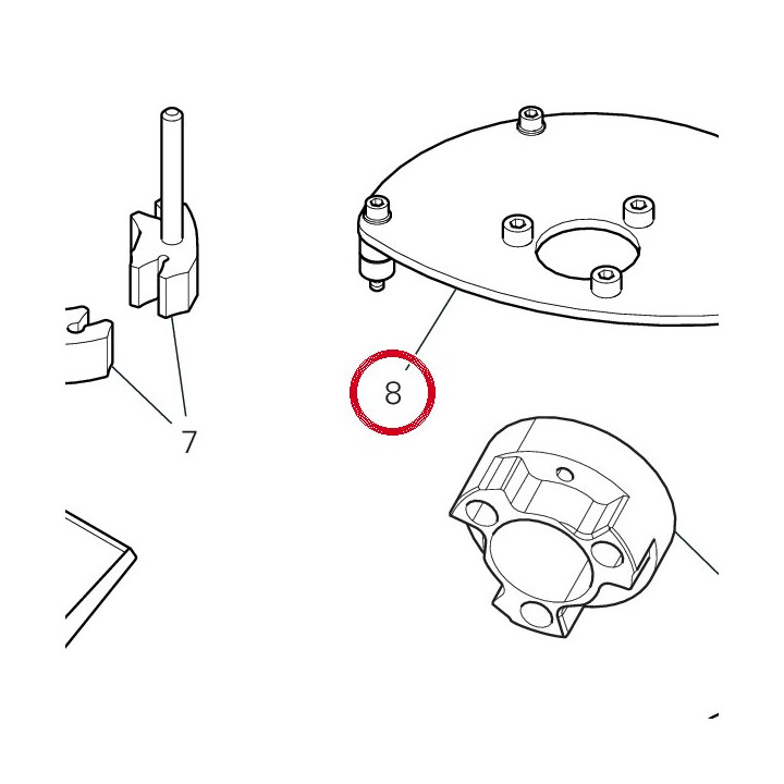 Outil de serrage écrou — réf. 887138852 | Ducati Store