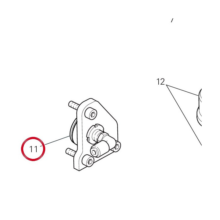 Raccord pression huile — réf. 887136155 | Ducati Store