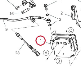 Centrale Abs 93940022A — réf. 93940023A | Ducati Store