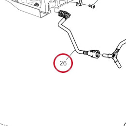 Tuyau 59029492A — réf. 59029493A | Ducati Store