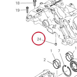 Vis sans tête filetée — réf. 77810221A | Ducati Store