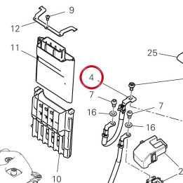 Câble batterie — réf. 51410981A | Ducati Store