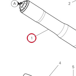 Fourche complète droit — réf. 34421431C | Ducati Store