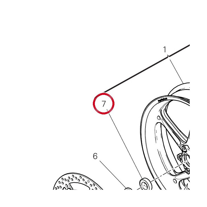 Roulement 70242491A — réf. 70242491A | Ducati Store