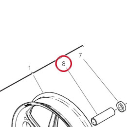 Entretoise interne — réf. 71411431AA | Ducati Store