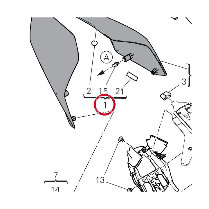 Stgr cover codone — réf. 482PI881AA | Ducati Store