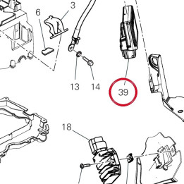 Centrale amortisseures — réf. 94040012A | Ducati Store