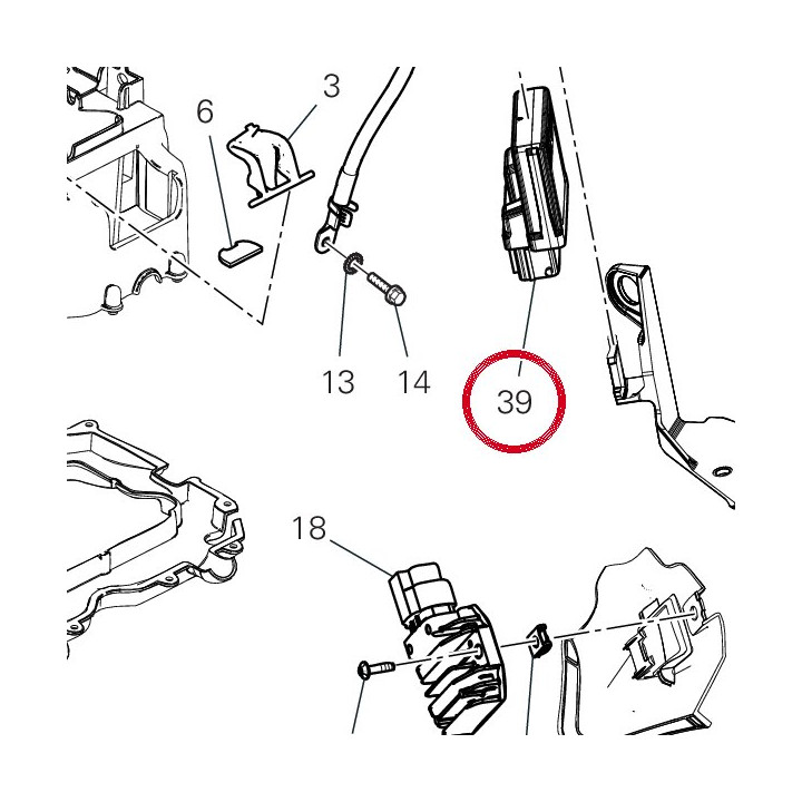 Centrale amortisseures — réf. 94040012A | Ducati Store