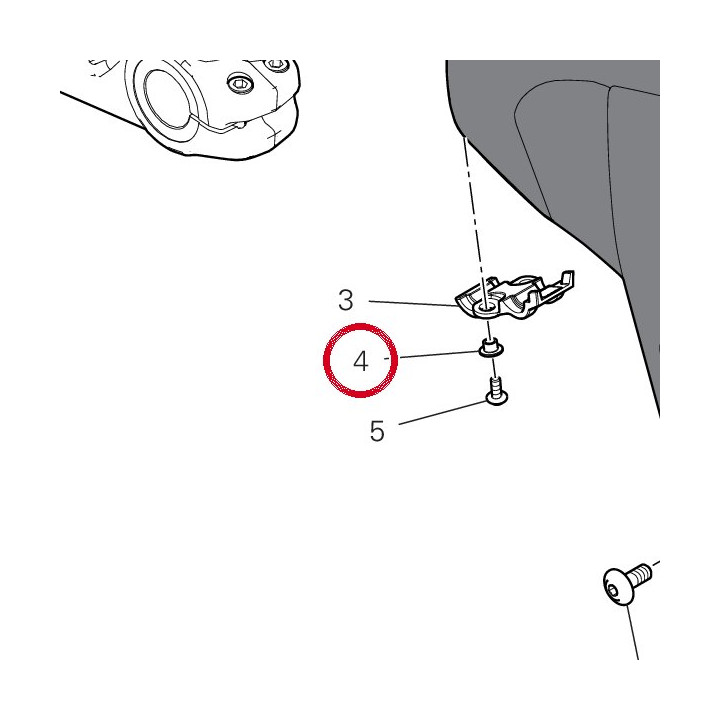 Entretoise 97613791A — réf. 97613791A | Ducati Store