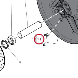 Soupape pneu tubeless — réf. 49720081A | Ducati Store