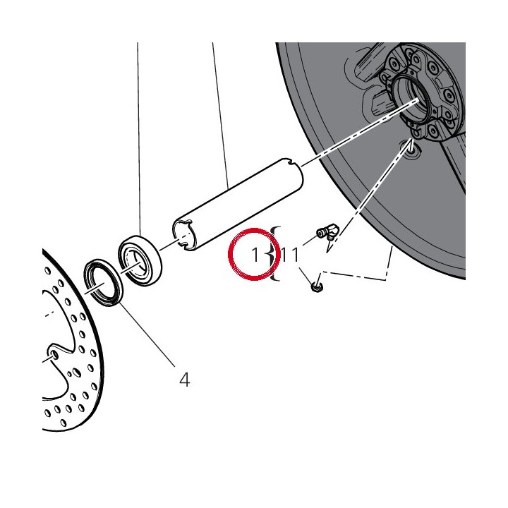Jante roue ar. 502P2721AA — réf. 502P2721AA | Ducati Store