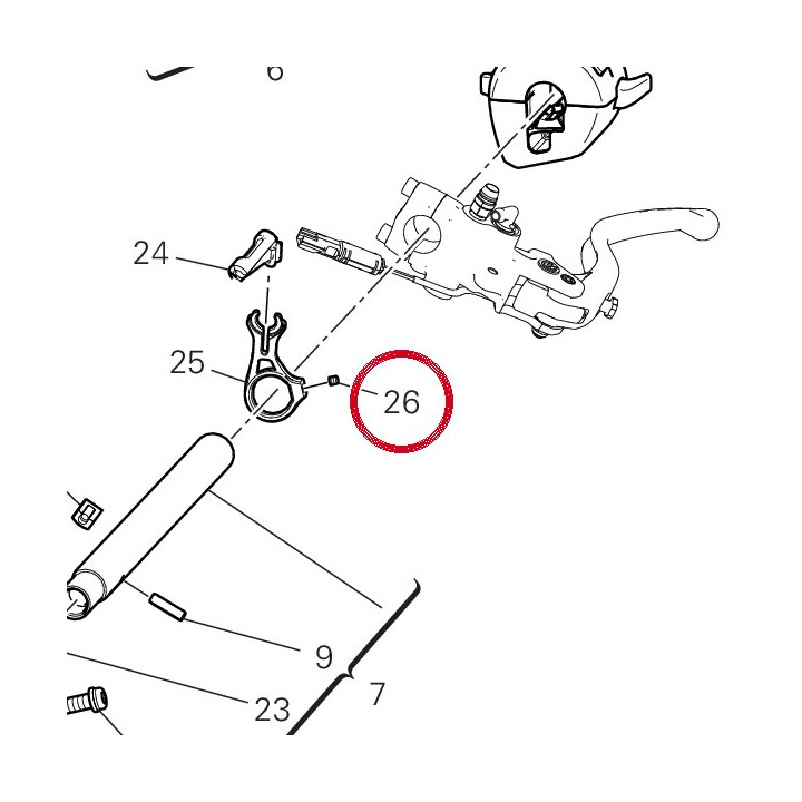 Vis sans tête filetée — réf. 77850181A | Ducati Store