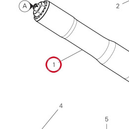 Fourche complète droit — réf. 34421703AA | Ducati Store