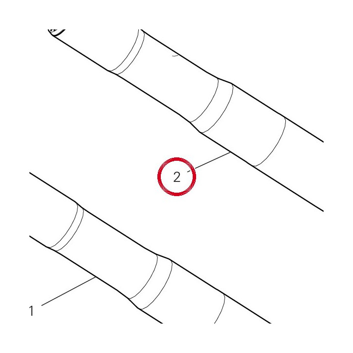 Fourche complète gauche — réf. 34521703AA | Ducati Store