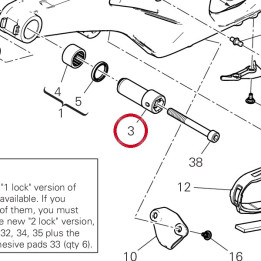 Excentrique gauche — réf. 75610772AA | Ducati Store