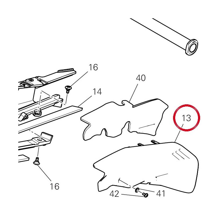 Protection 46011981A — réf. 46011981A | Ducati Store
