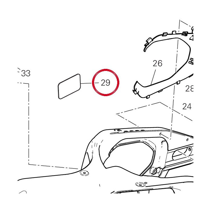 Decalcomanie réglage chaîne — réf. 43315691A | Ducati Store