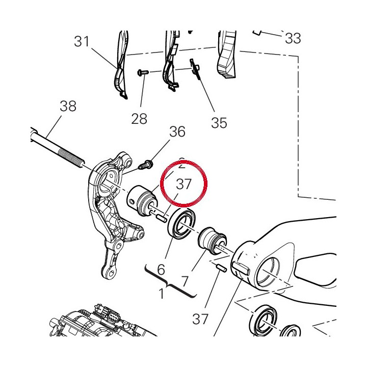 Goupille 86050051A — réf. 86050051A | Ducati Store