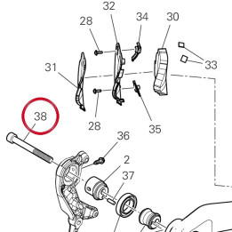 Vis 7715445BZ — réf. 7715445BZ | Ducati Store