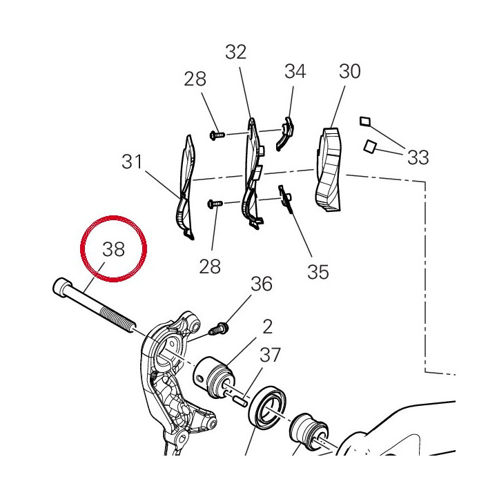 Vis 7715445BZ — réf. 7715445BZ | Ducati Store