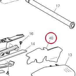 Absorbant sonore 48611391A — réf. 48611391A | Ducati Store