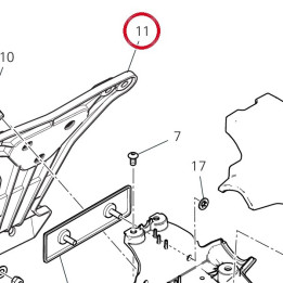 Porte-Plaque police — réf. 56113171A | Ducati Store