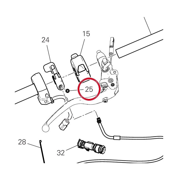 Vis tceif M5X16 77156413B — réf. 77156413B | Ducati Store